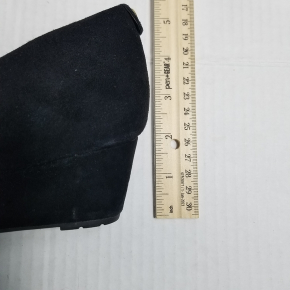 CLARKS ARTISAN WOMEN'S BLACK WEDGES SIZE 8.5 - Picture 8 of 15